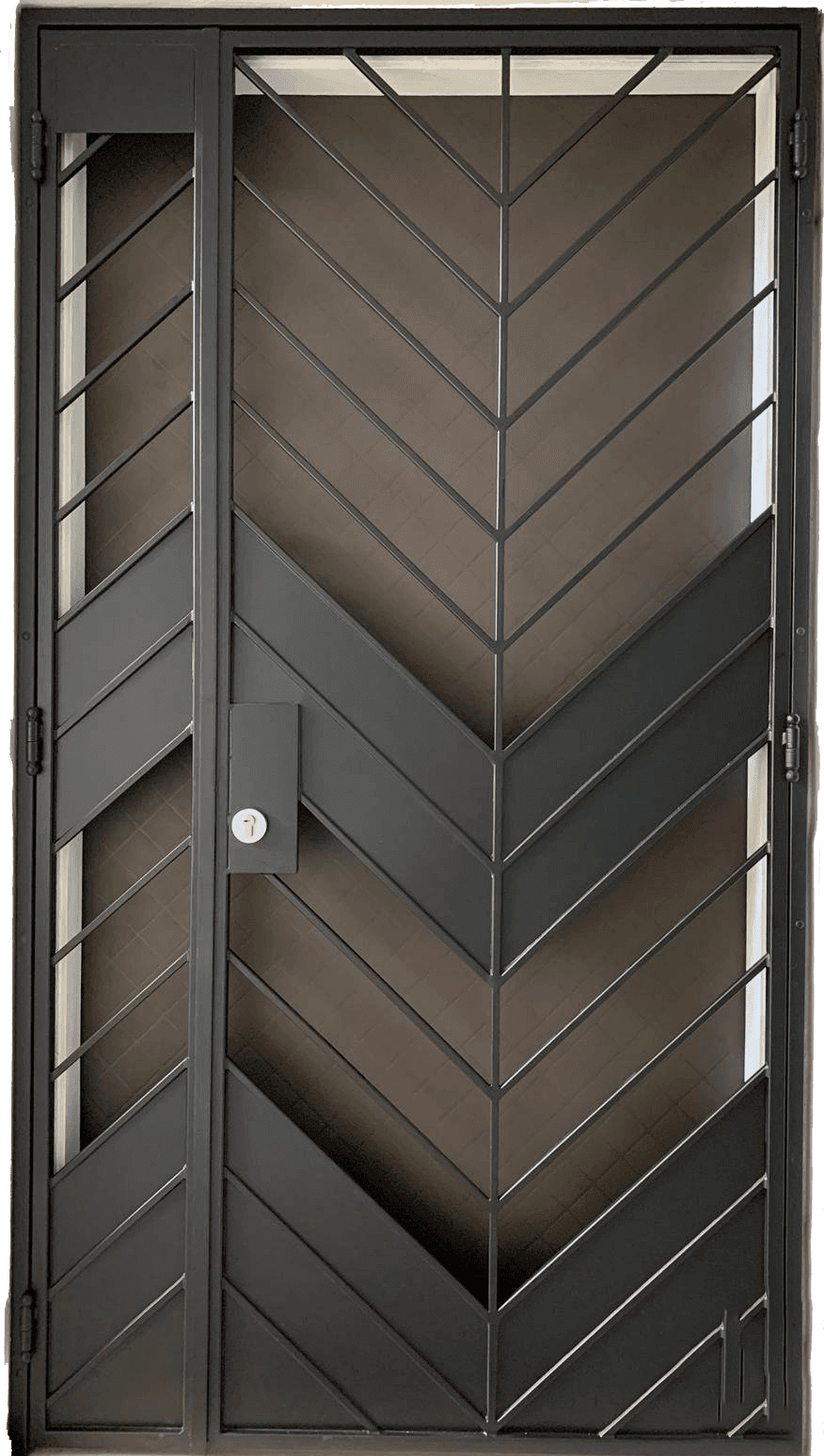 Solid panel door design Door2