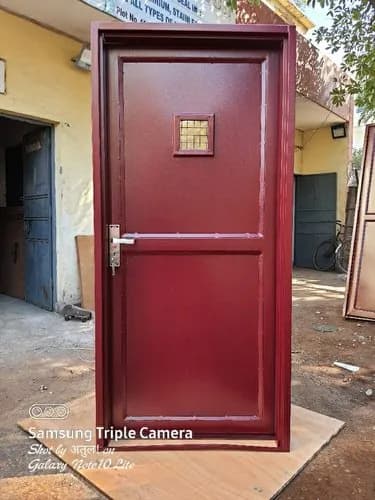 Wooden entry door design Door1
