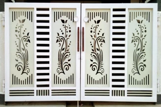 Luxury steel boundary gate design M33 | गेट डिजाइन