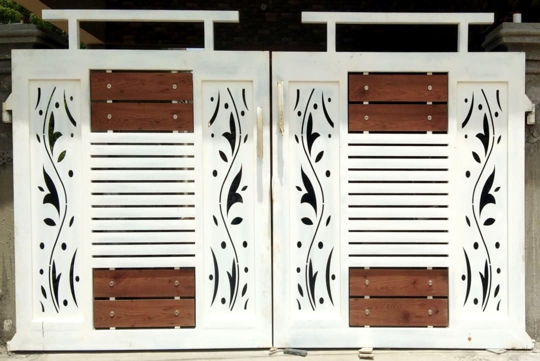 Curved premium boundary gate design M40 | गेट डिजाइन
