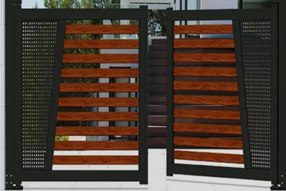 Mesh style boundary gate design M41 | गेट डिजाइन