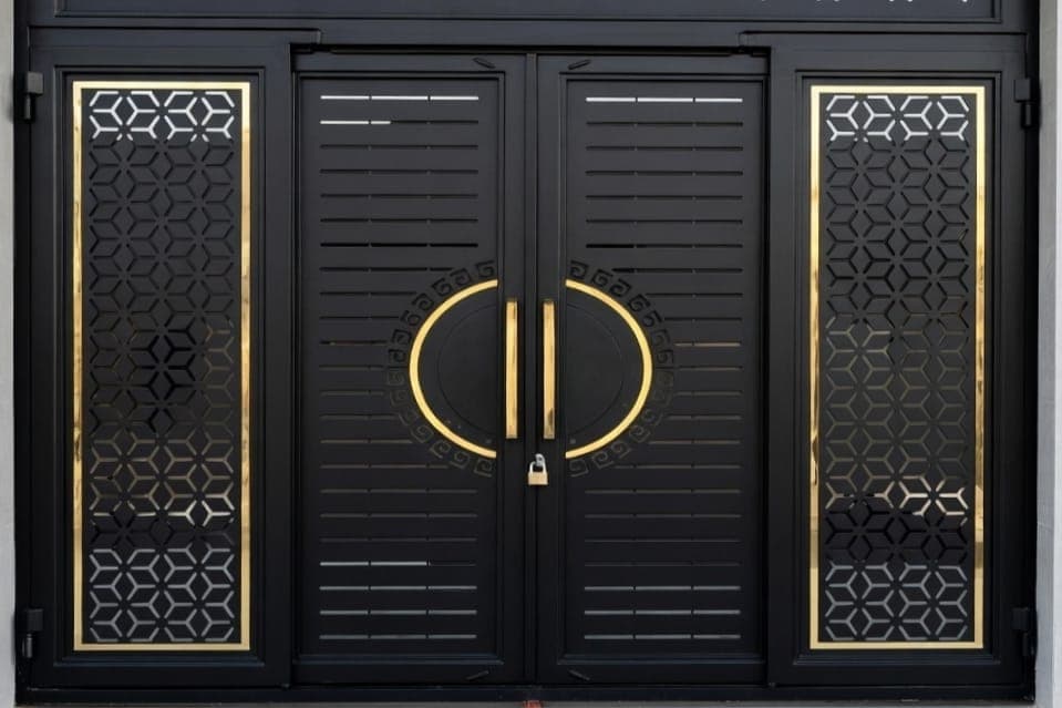 Variant of boundary gate design M316 | गेट डिजाइन