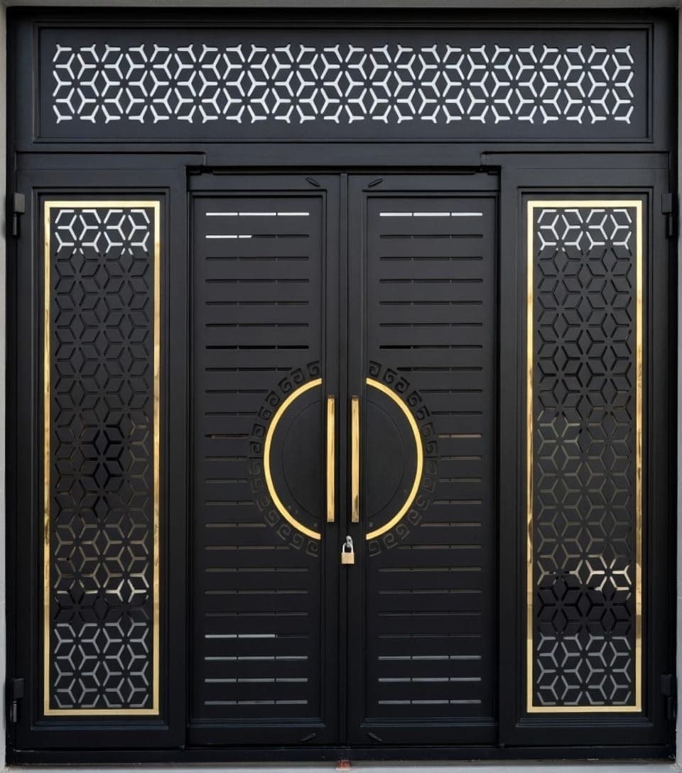 Variant of boundary gate design M316 | गेट डिजाइन