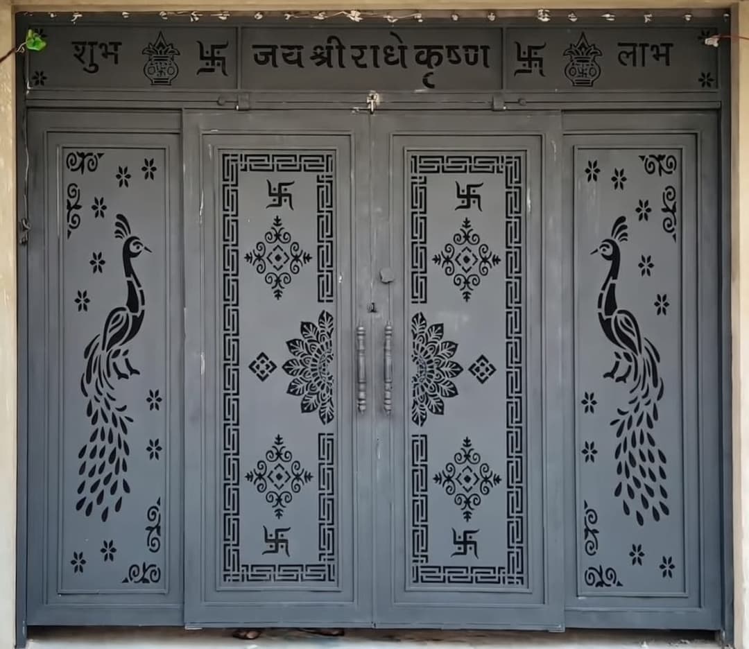 Variant of boundary gate design M316 | गेट डिजाइन